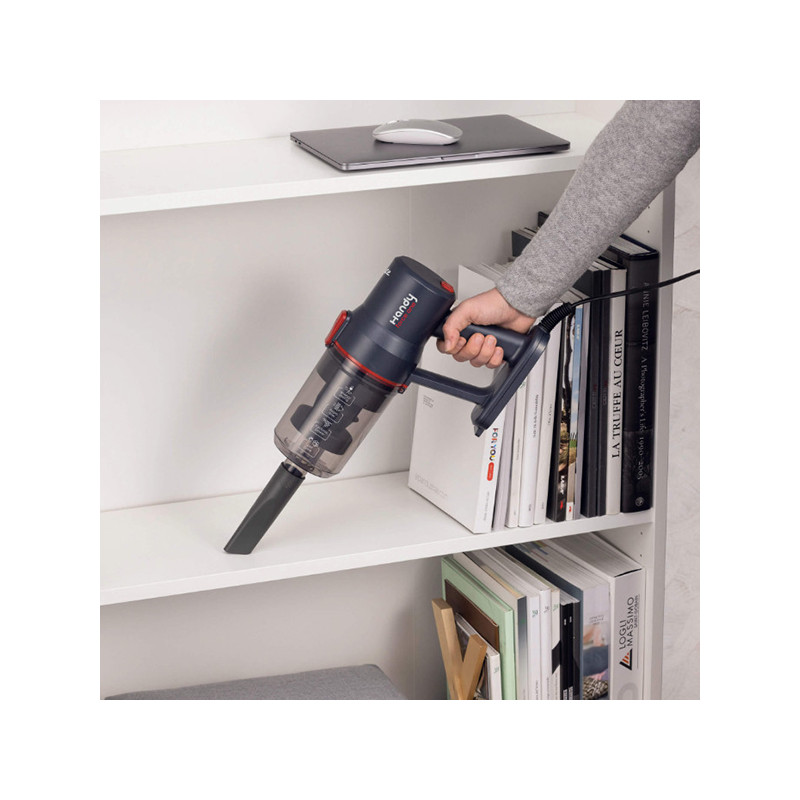 Aspirateur balai filaire 2 en 1 Handy Force One 600W 0,6L Noir - ARIETE - ARI2708