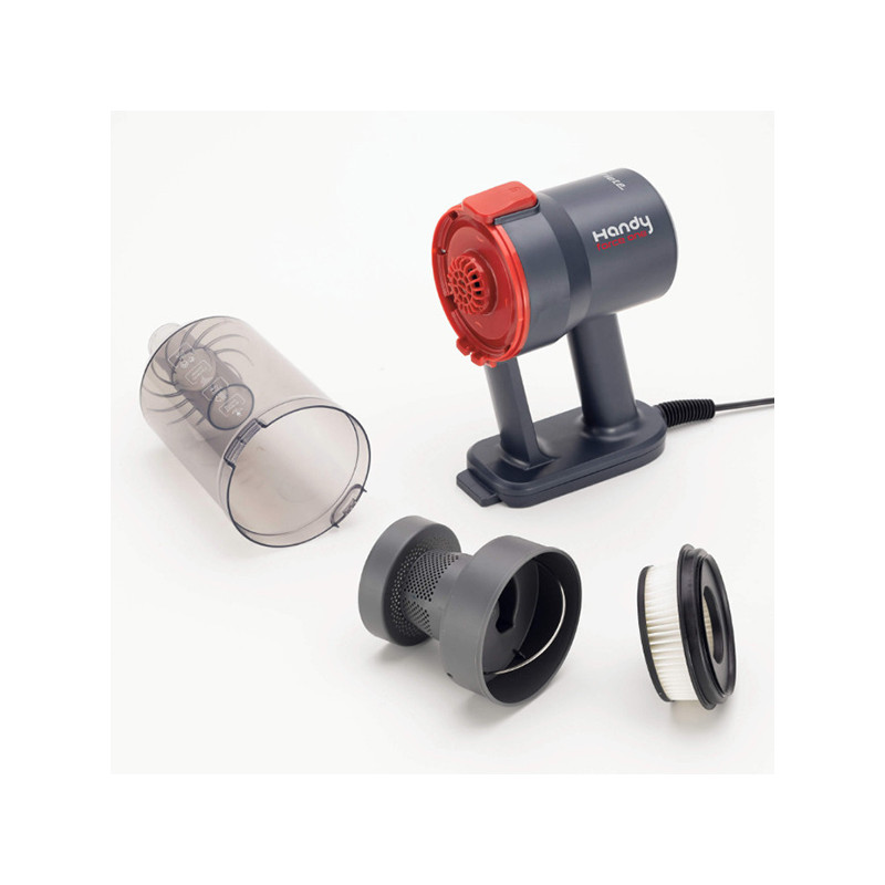 Aspirateur balai filaire 2 en 1 Handy Force One 600W 0,6L Noir - ARIETE - ARI2708