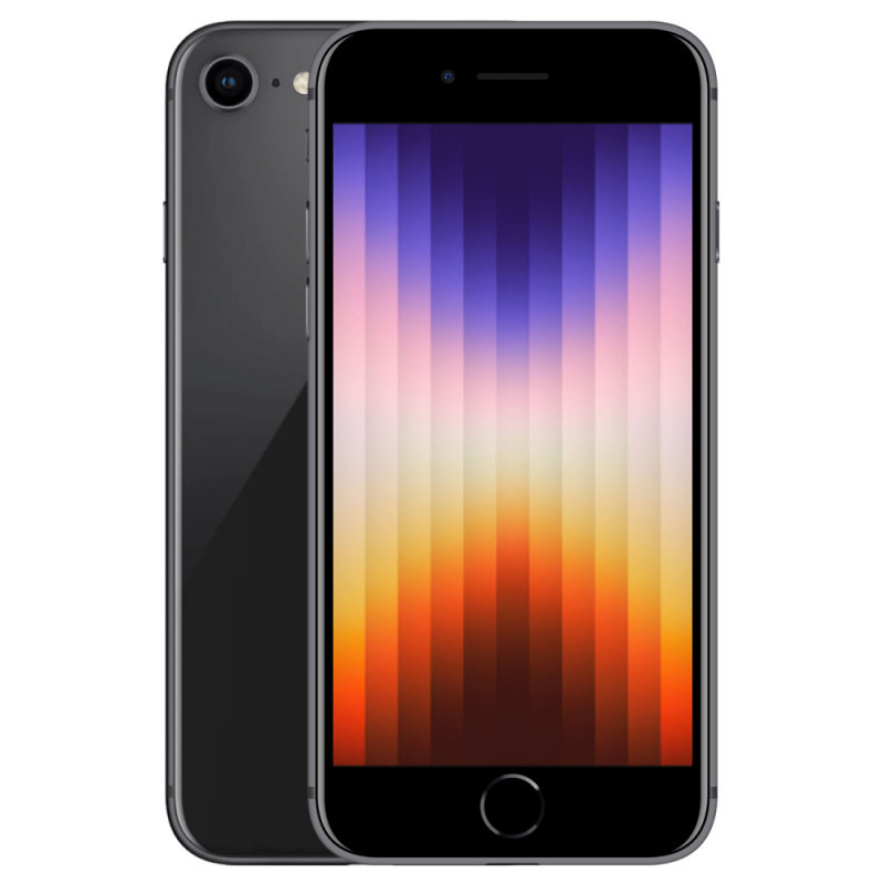 iPhone SE 2022 64 Go reconditionné excellent état Minuit - APPLE - LARIPHSE202264RECM