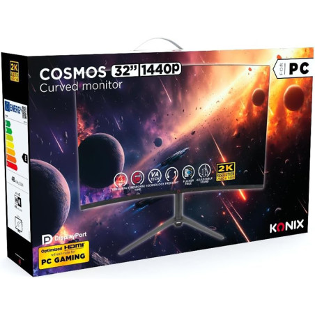 Écran gaming 32” Curved Cosmos - KONIX - 78459000010