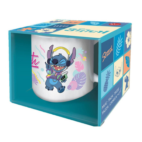 Mug en céramique Stitch Musique 325 ml - STOR - 83169000028