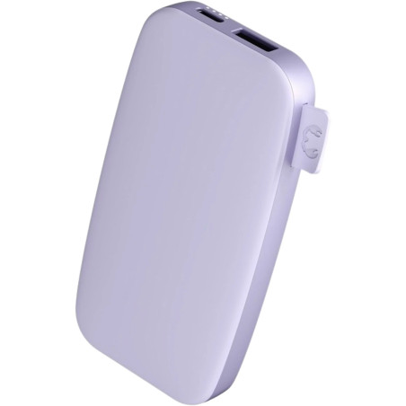 Powerbank 6000 mAh USB-C recharge rapide Dreamy Lilas - FRESH N REBEL - FNR_PWB_2PB6100DL