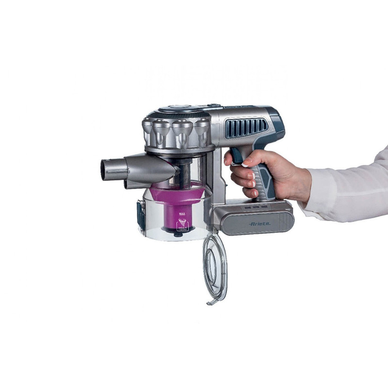 Aspirateur balai sans fil Digital Lithium 200W 1L Rose - ARIETE - ARI2758