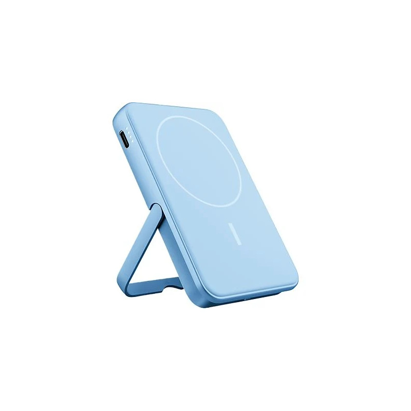 Powerbank sans fil magnétique 5000 mAh Vivid Blue - FRESH N REBEL - FNR_PWB_2PBM5000VB