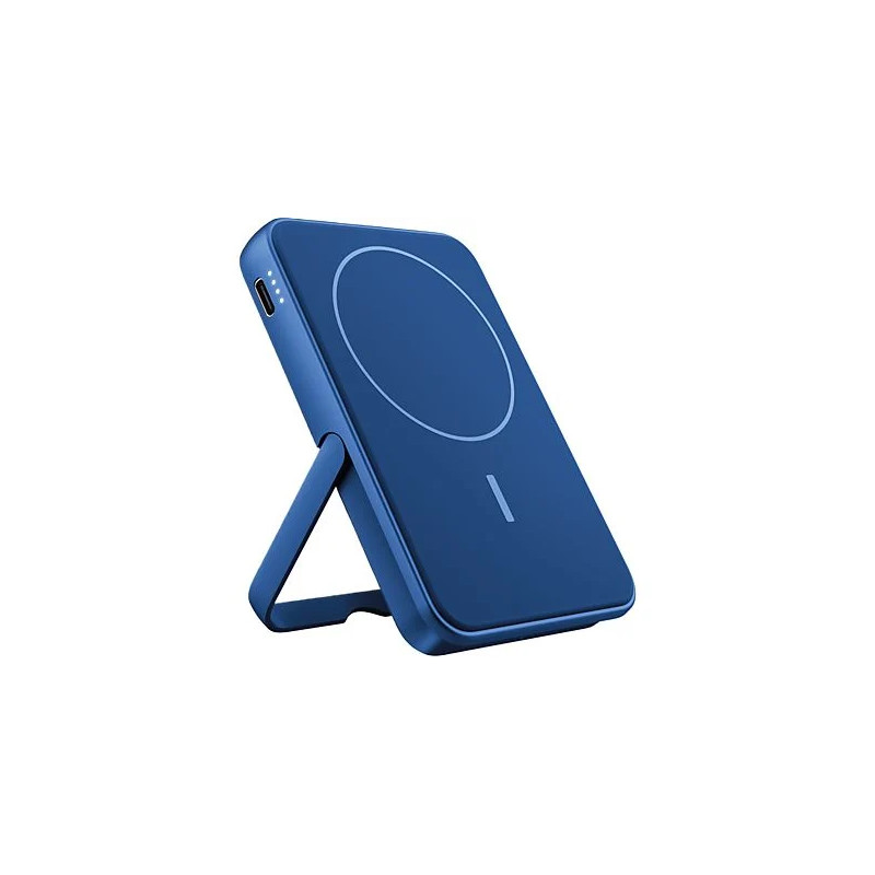 Powerbank sans fil magnétique 5000 mAh True Blue - FRESH N REBEL - FNR_PWB_2PBM5000TB