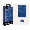 Powerbank sans fil magnétique 5000 mAh True Blue - FRESH N REBEL - FNR_PWB_2PBM5000TB