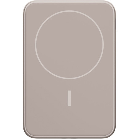Powerbank sans fil magnétique 5000 mAh Silky Sand - FRESH N REBEL - FNR_PWB_2PBM5000S