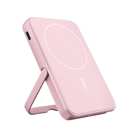 Powerbank sans fil magnétique 5000 mAh Pastel Pink - FRESH N REBEL - FNR_PWB_2PBM5000PP