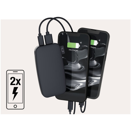 Powerbank 12000 mAh USB-C recharge ultra rapide & 20W - FRESH N REBEL - FNR_PWB_2PB12100SG