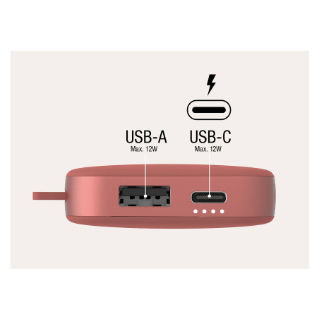 Powerbank 12000 mAh USB-C recharge ultra rapide & 20W - FRESH N REBEL - FNR_PWB_2PB12100SR