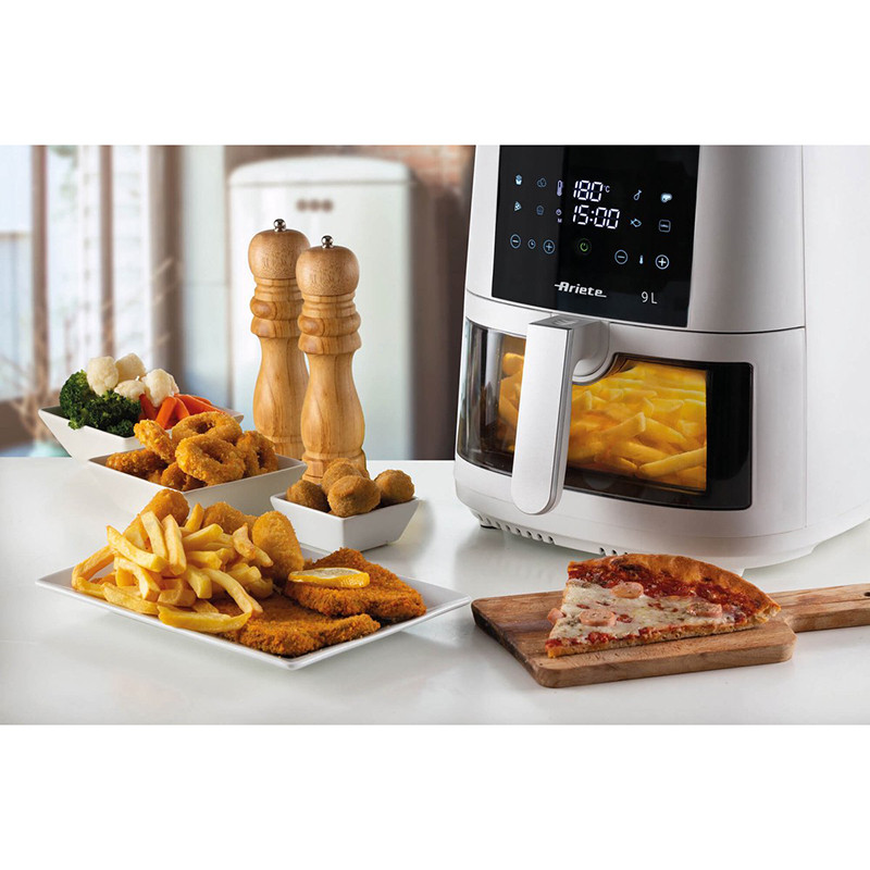 Friteuse sans huile à air chaud 1500W 9L Blanc - ARIETE - ARI4630WH
