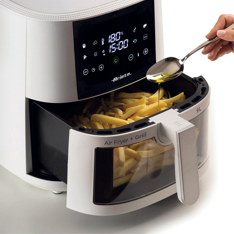 Friteuse sans huile à air chaud 1500W 9L Blanc - ARIETE - ARI4630WH