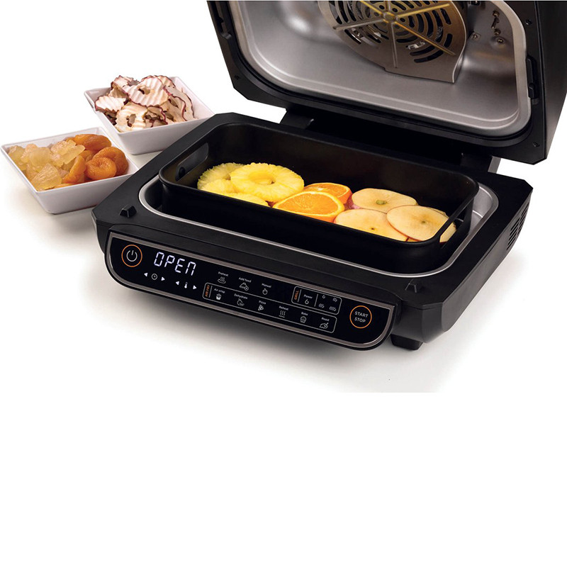Friteuse sans huile à air chaud 2-en-1 AirFryer + Grill 1700W 8L Noir - ARIETE - ARI4635BK