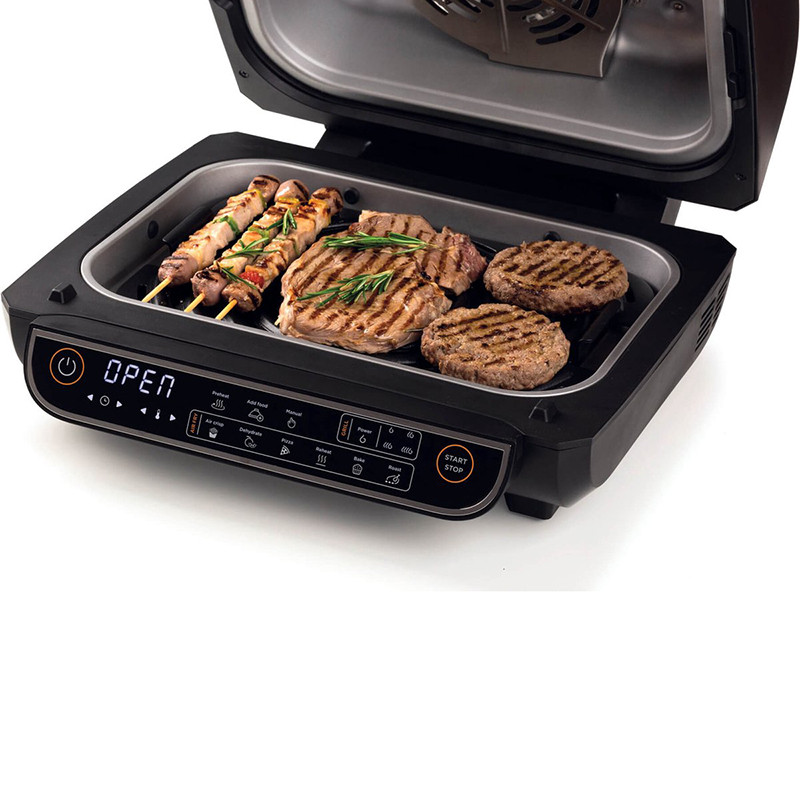 Friteuse sans huile à air chaud 2-en-1 AirFryer + Grill 1700W 8L Noir - ARIETE - ARI4635BK