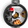 Récipient rond en silicone pour Airfryer 16 cm Noir - IBILI - 876116
