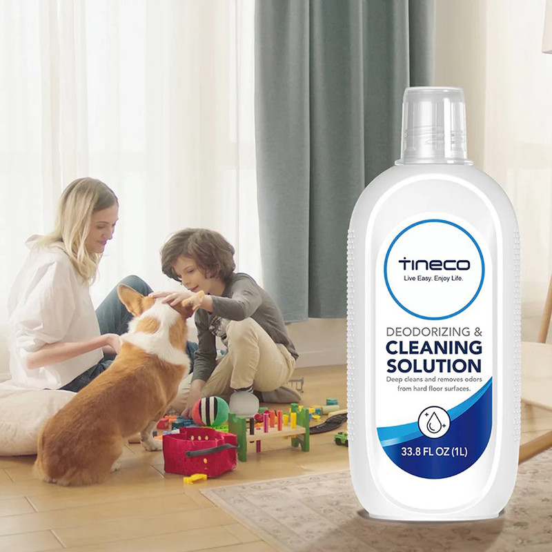 Solution de nettoyage détergente pour aspirateur laveur  1L - TINECO - TISOLDETW
