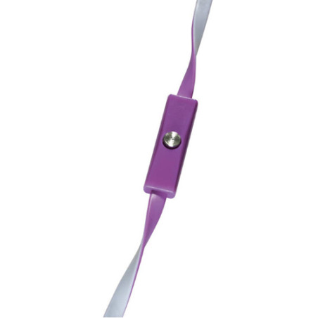 Écouteurs MySound Speak Flat Violet/Blanc - MELICONI - MEL497441