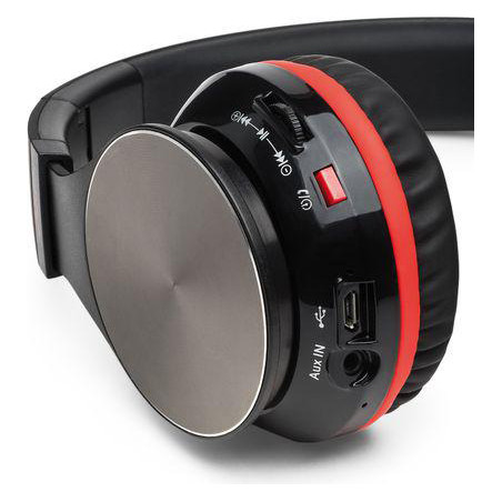 Casque audio MySound Speak Air BT Noir/Rouge - MELICONI - MEL497398