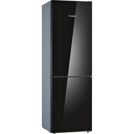 Réfrigérateur combiné pose-libre Série 4 308 L Noir - BOSCH - KGV36VBEAS