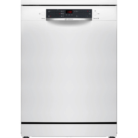 Lave-vaisselle Série 2 pose-libre 12 couverts 60 cm Blanc- BOSCH - SMS25AW10F