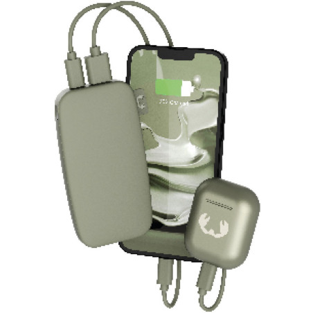 Powerbank 12000 mAh USB-C recharge ultra rapide & 20W - FRESH N REBEL - FNR_PWB_2PB12100DG