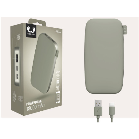 Powerbank 18000 mAh USB-C recharge ultra rapide & 20W - FRESH N REBEL - FNR_PWB_2PB18100DG
