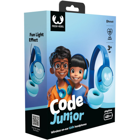 Casque audio enfant sans fil Code Junior Wavy Water - FRESH N REBEL - FNR_CAS_3JHP1000W