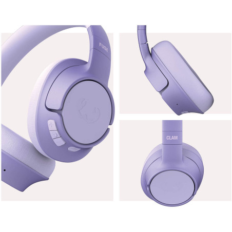 Casque audio bluetooth sans fil Clam Fuse avec réduction de bruit - FRESH N REBEL - FNR_CAS_3HP3300DL