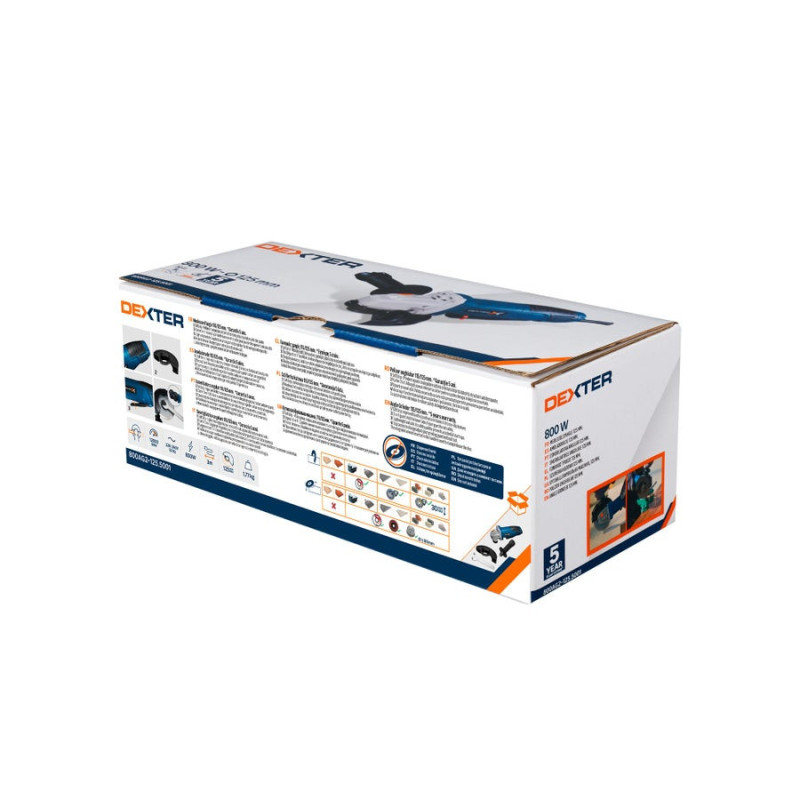 Meuleuse d'angle filaire DEXTER, Dp6, 800 W