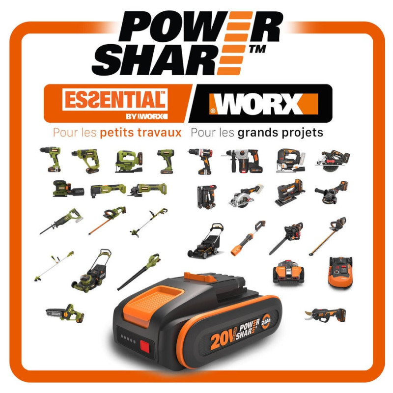 Outil multifonction a batterie 20 V ESSENTIAL Es699.9