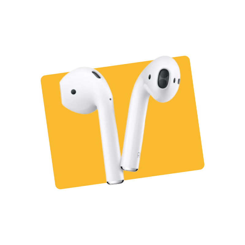 AirPods 2 reconditionnés A+ blanc - APPLE - AIRPODS2BLA-UPCYCLES