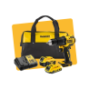 Perceuse visseuse sans fil DEWALT 18 V 4 Ah, 2 batteries DualRun DCD709MDR-QW
