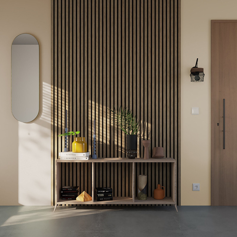Panneau décoratif mural Ravik 260x30cm Chêne naturel - ARTENS