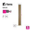 Panneau décoratif mural Ravik 260x30cm Chêne naturel - ARTENS