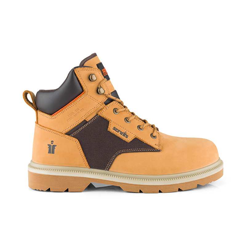 Bottes de sécurité Twister6 44 Camel - SCRUFFS