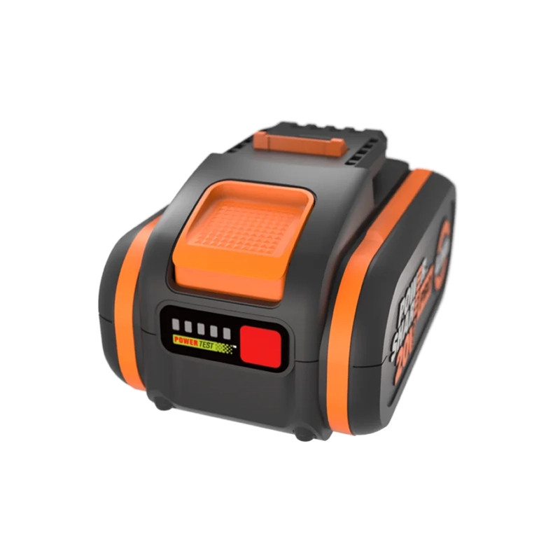 Batterie Pro 20V 4.0 Ah haute capacité avec indicateur Noir/Orange - WORX
