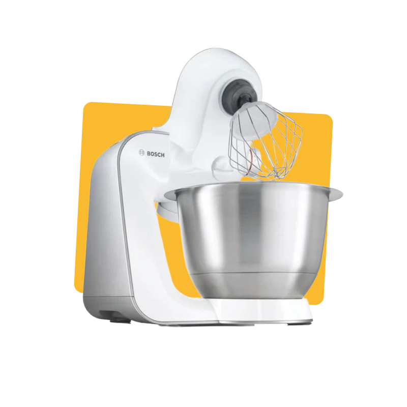 Robot multifonction 900W Blanc/Argent - BOSCH - MUM54230