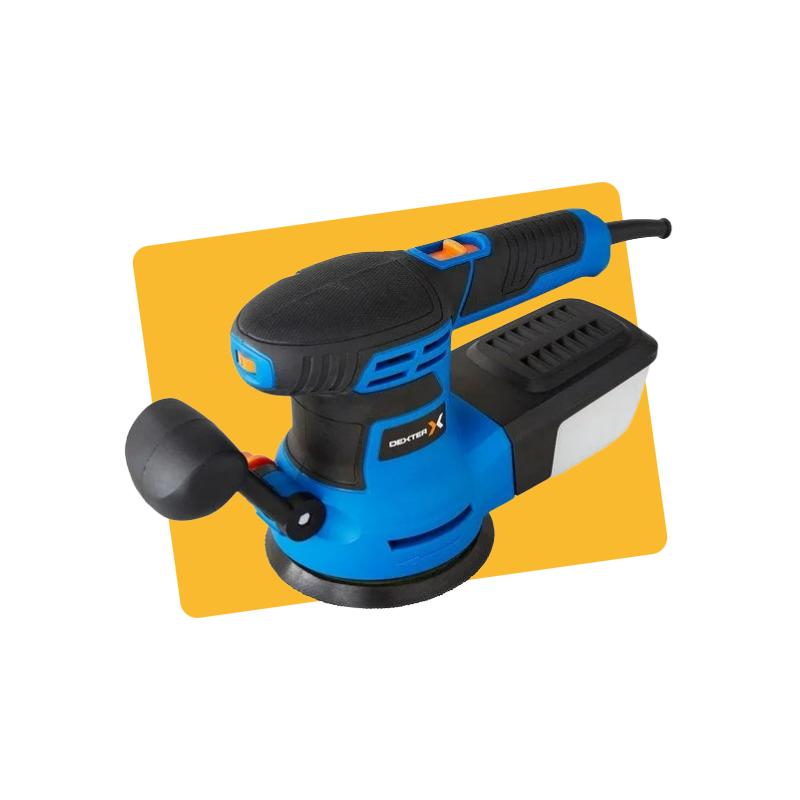 Ponceuse excentrique filaire DEXTER DP5, 350.0 W