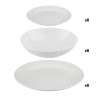 SERVICE 18PIECES COLORAMA BLANC