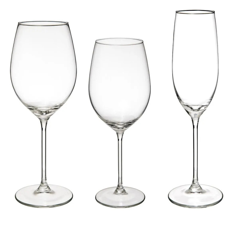 COFFRET VERRES LINA 18PIECES