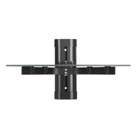 Support tablette en verre trempé noir - VOLKANO - VOL_VK_4028_BK