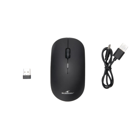 Souris sans fil rechargeable Office 100 noire - BLUESTORK - BS_M_WL_OFF100_BK