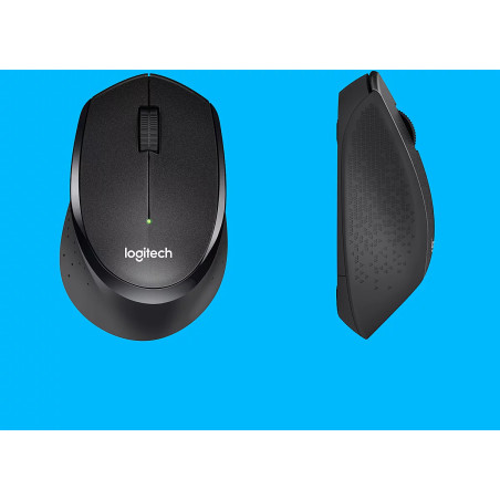 Souris sans fil Silent Optique pour droitier - LOGITECH - SOU_LOG_B330_BK