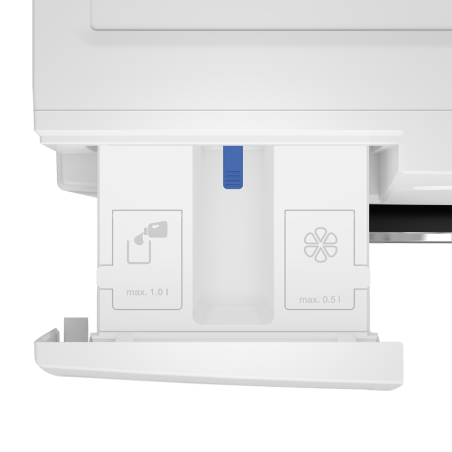 Lave-linge séchant hublot 1400 tr/min 12/8 kg Blanc - BEKO - B5DFT812442467W