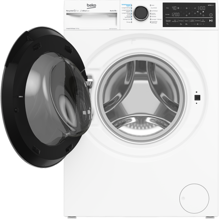 Lave-linge séchant hublot 1400 tr/min 12/8 kg Blanc - BEKO - B5DFT812442467W