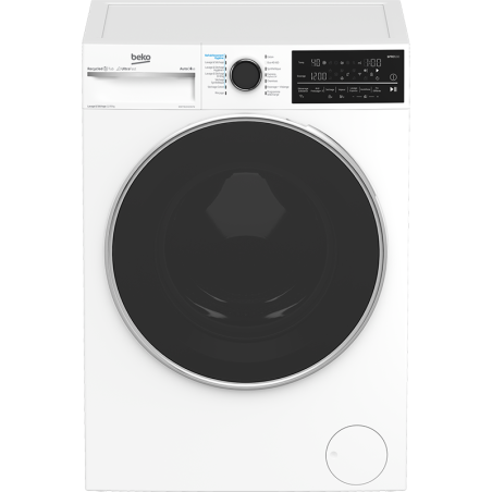 Lave-linge séchant hublot 1400 tr/min 12/8 kg Blanc - BEKO - B5DFT812442467W