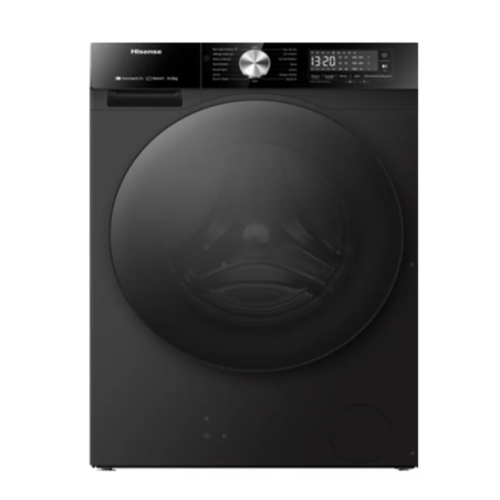 Lave-linge séchant 1400 trs/min 10,5kg / 6kg Noir - HISENSE - WD3S1043BB