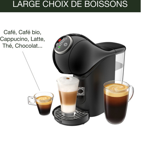 Machine à café expresso Genio S Plus 15 bars 0,8 L Noir - KRUPS - YY4445FD