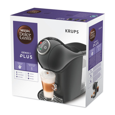 Machine à café expresso Genio S Plus 15 bars 0,8 L Noir - KRUPS - YY4445FD