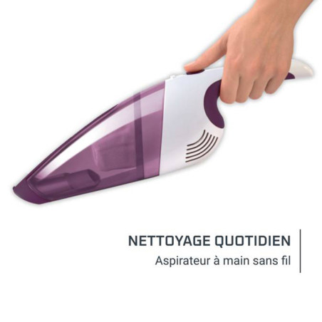 Aspirateur à main Extenso Violet/Blanc - ROWENTA - AC232001